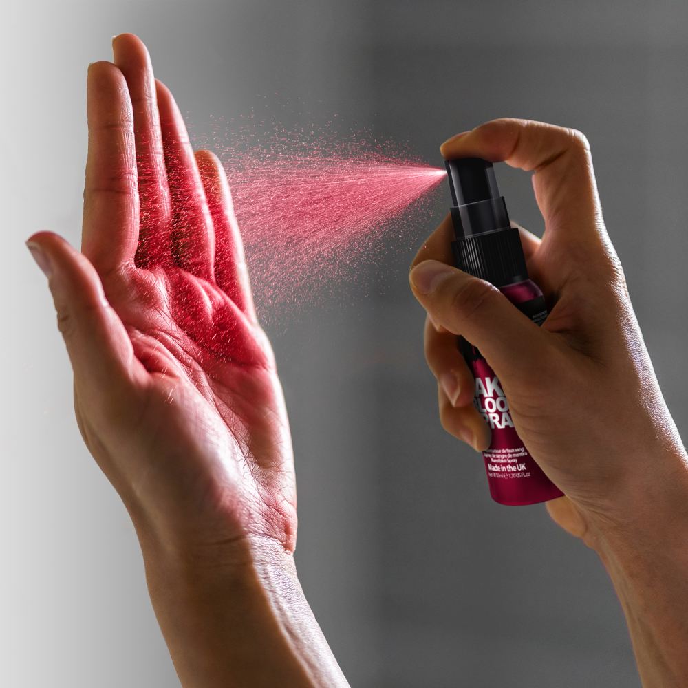 PaintGlow - Fright Fest, Fake Blood Spray 50ml Nepbloed - Rood